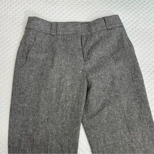 J. Crew Women’s Wool Blend Gray Trousers Size 2